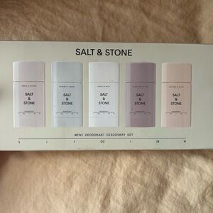 Salt & Stone mini deodorant set